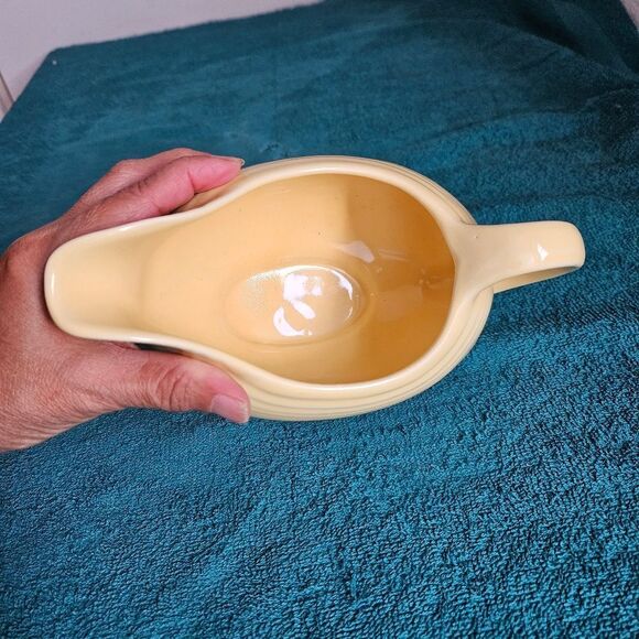 Fiestaware open gravy boat, Sunflower Vintage - Picture 5 of 7